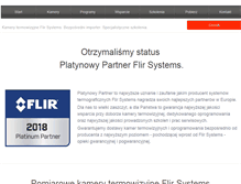 Tablet Screenshot of kameratermowizyjna.com